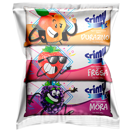 Yogurt Crimy Funda x10 Un 90 Ml. C/U