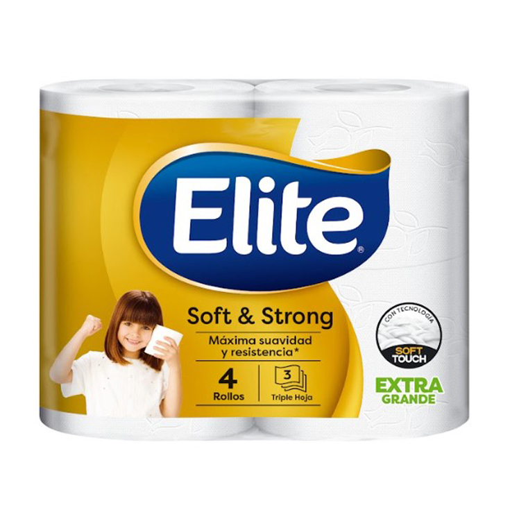Papel Higienico Elite Soft&Strong Xg 26M X4/10