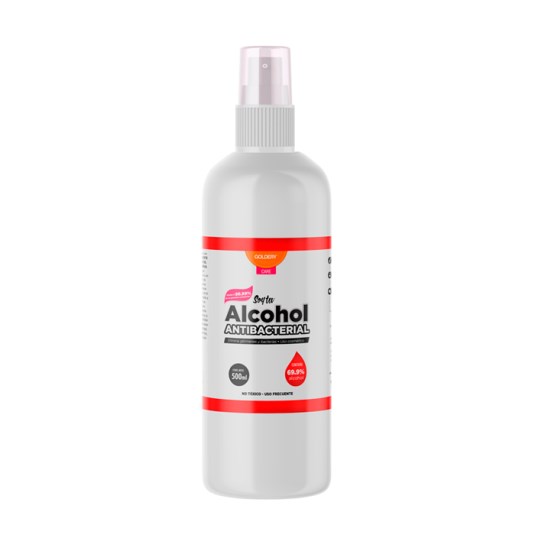 Alcohol Goldery Al 69,9% Frasco De 500 Ml