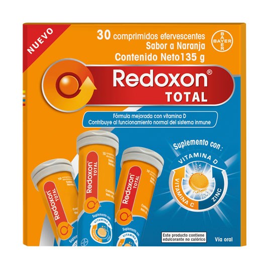 Redoxon Total Tabletas Efervescentes X 30 Uni