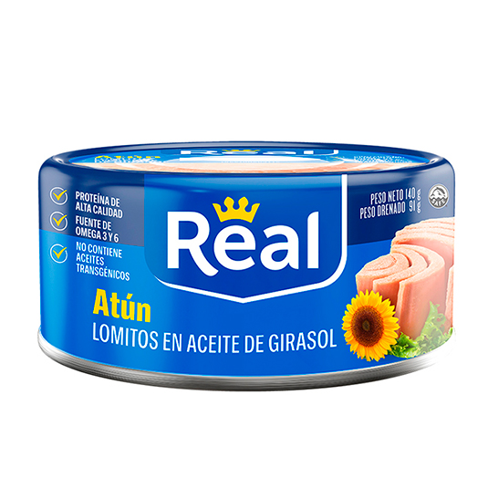 Atún Aceite Abre Fácil Real 140 Gr