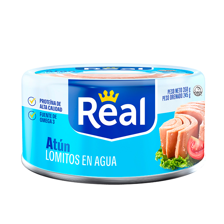 Atún Agua Abre Fácil Real 350 Gr