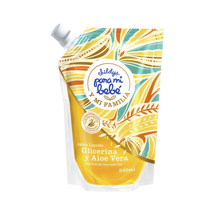 Jabón Líquido Glicerina Para Mi Bebé 500 Ml