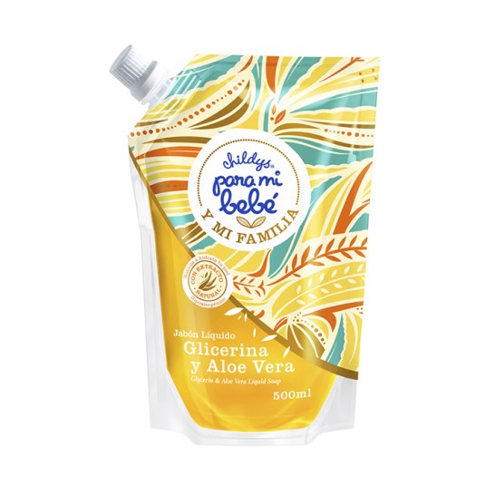 Jabón Líquido Glicerina Para Mi Bebé 500 Ml