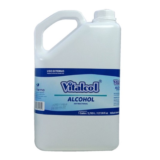 Alcohol Antibacterial Galón Vitalcol