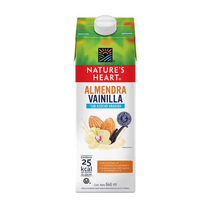 Bebida Nature'S Hearth Almendra Vainilla Sin Azucar 946 Ml