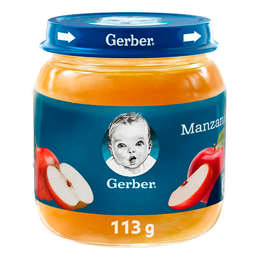 Gerber segunda etapa pure manzana 113 gr