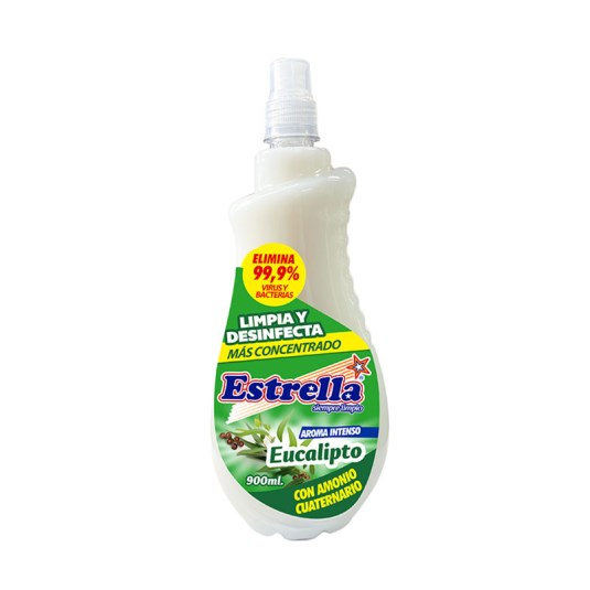 Desinfectante Eucalipto Coco Estrella 900ml.