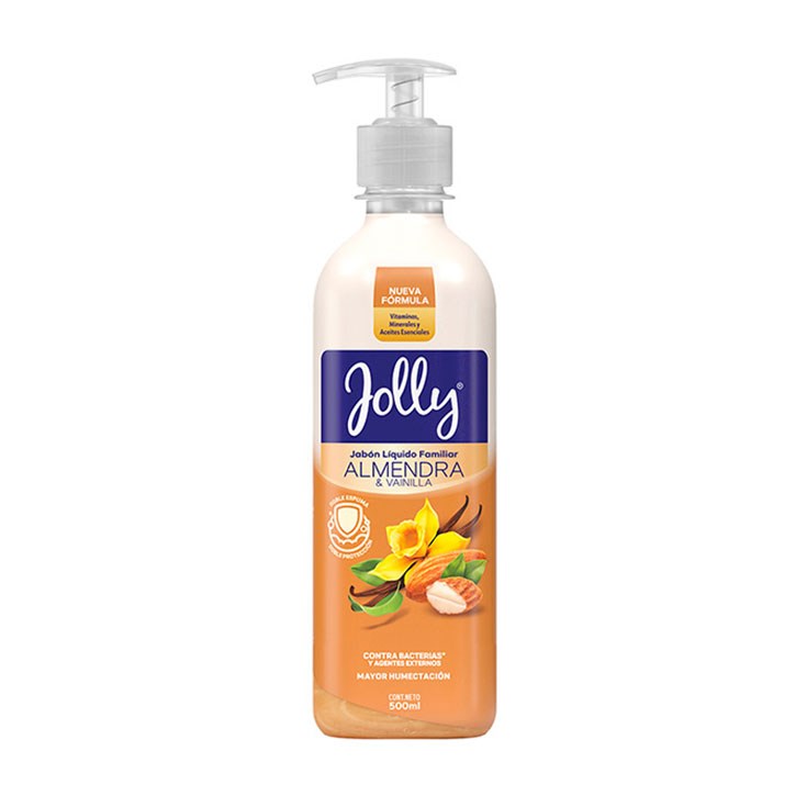 Jabon Liquido Jolly Almendras 500Ml.