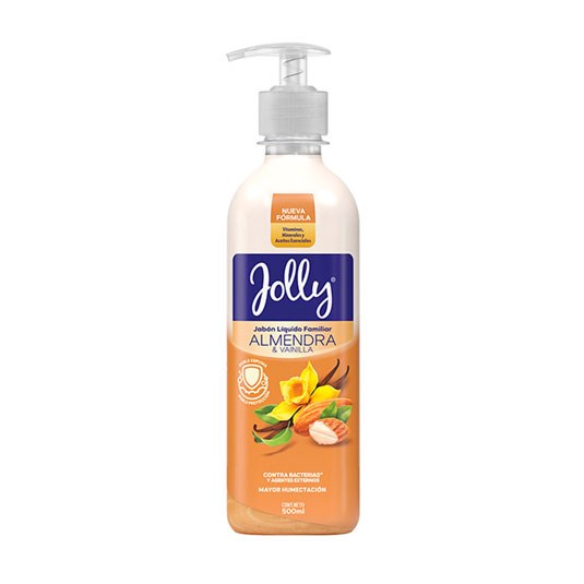 Jabon Liquido Jolly Almendras 500Ml.