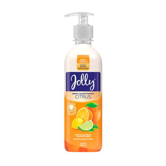 Jabon Liquido Jolly Antibacterial Citrus 500Ml