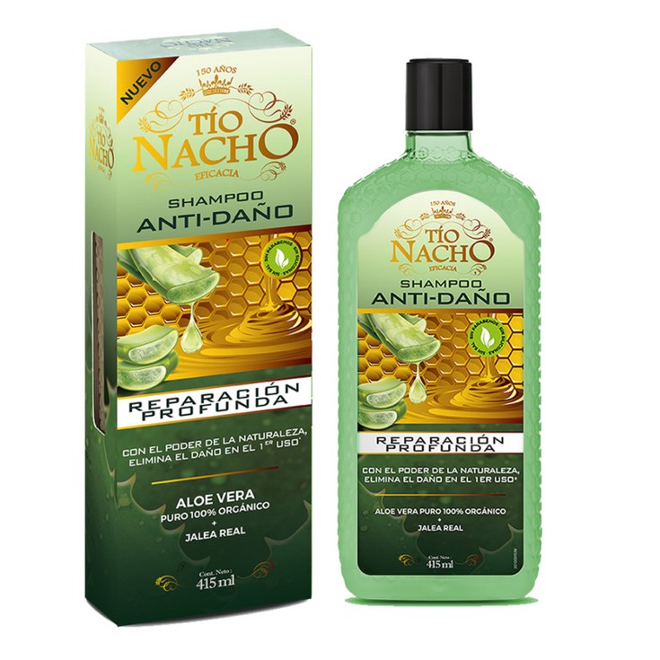Shampoo aloe vera Tio nacho x 415 ml