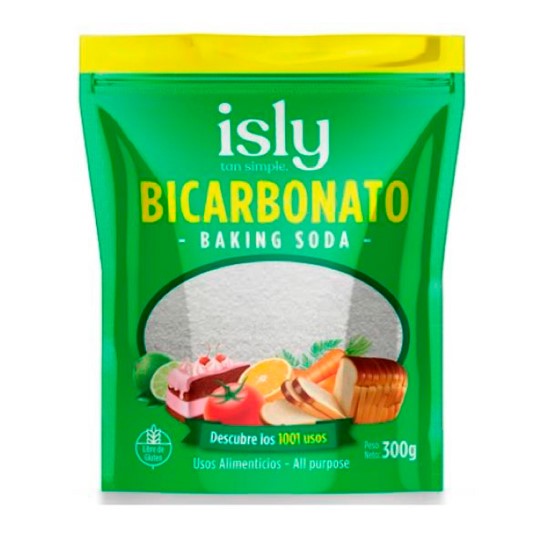 Bicarbonato Isly Para Usos Alimenticios 300gr.