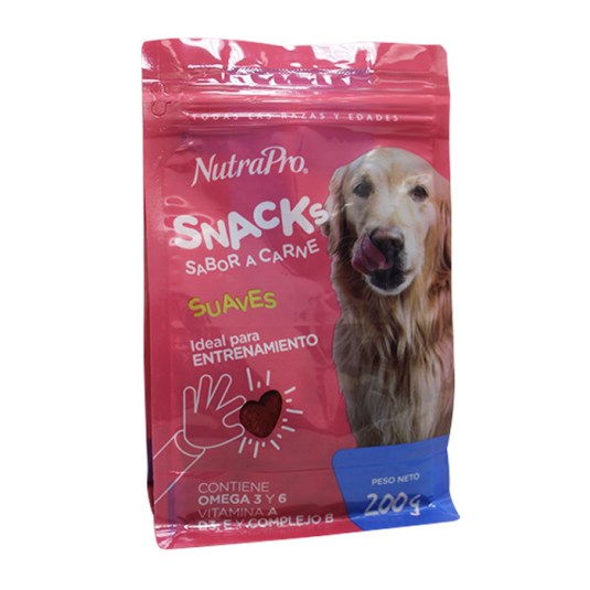 Snack Nutrapro Suaves Perro Carne 200 Gr.