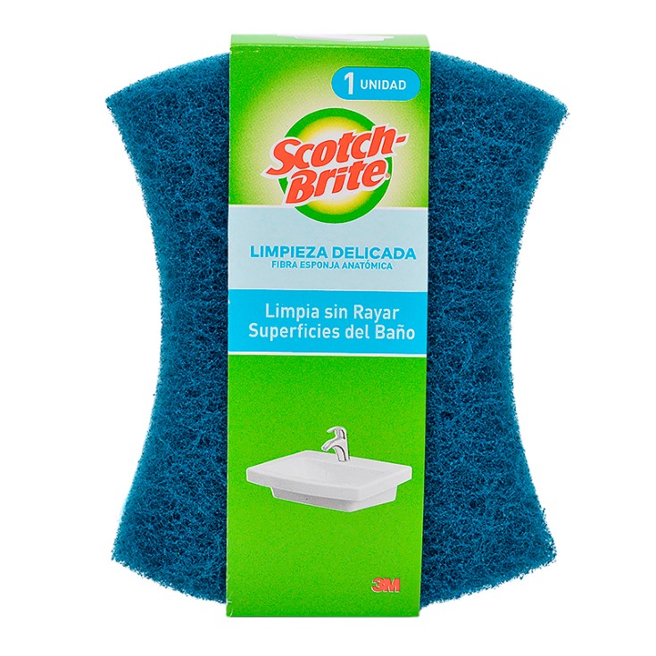 Scotch brite esponja superficies delicadas un.