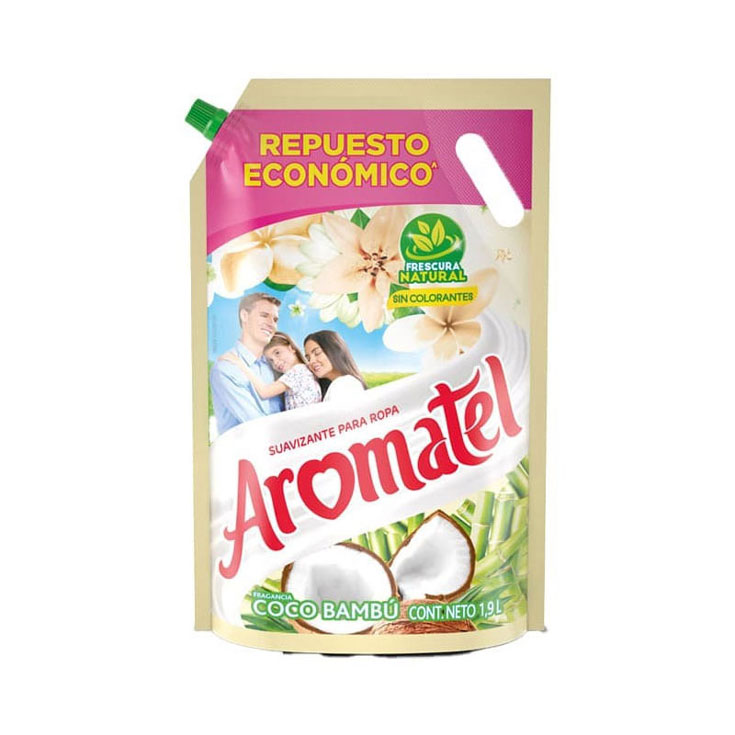 Suavizante Aromatel coco doy pack 900 ml