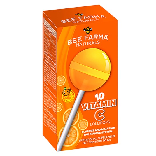 Bee Farma Chupetes De Vitamina C 90 Gr