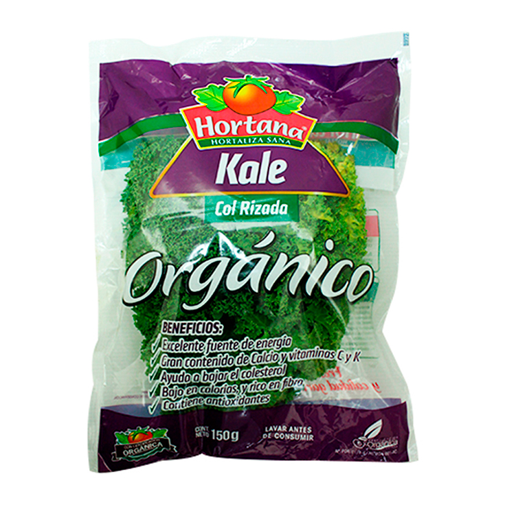 Kale Col Rizada Hortana 150 Gr