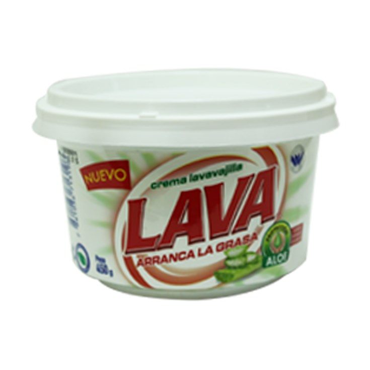 Crema Lavavajilla Aloe Vera Lava 450 Gr