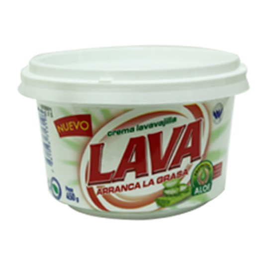 Crema Lavavajilla Aloe Vera Lava 450 Gr