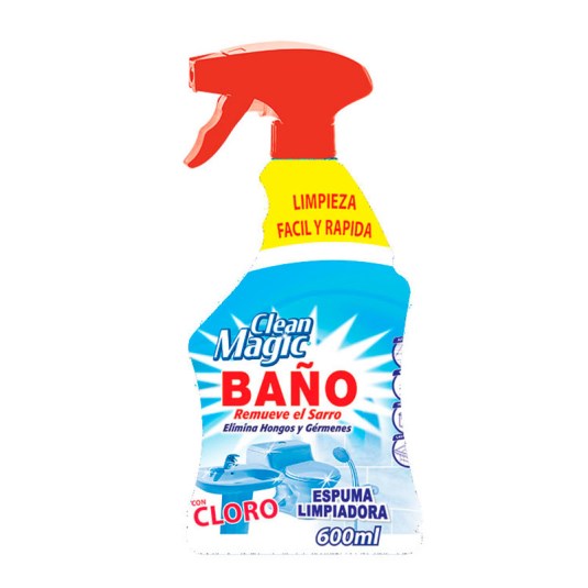 Pulverizador Clean Magic Baño 600 ml
