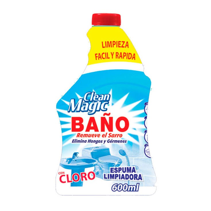 Repuesto Clean Magic Baño 600 ml