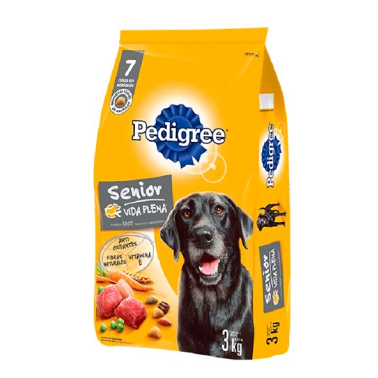 Comida Para Perro Pedigree Senior Vida Plena 3Kg