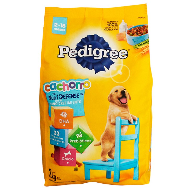 Comida Para Cachorros Con Nutri Defe Pedigree