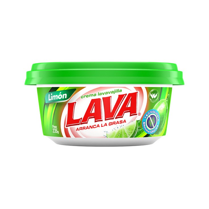 Lavavajilla Lava Crema Limon 235 Gr.