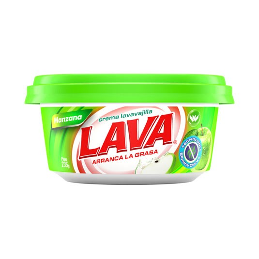 Lavavajilla Lava Crema Manzana 235 Gr.