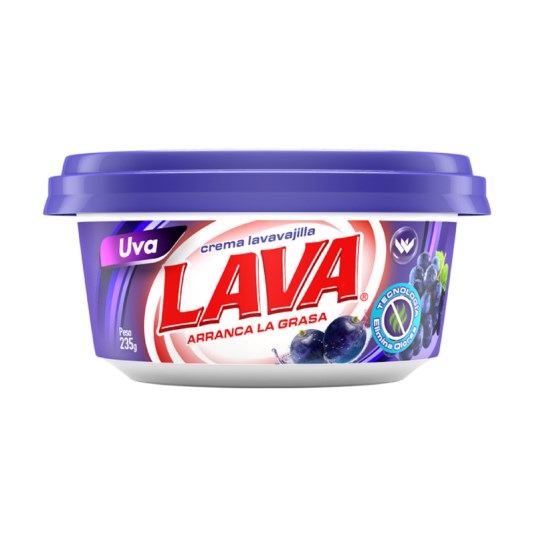 Lavavajilla Lava Crema Uva 235 Gr.