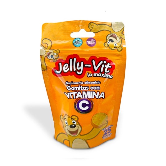 Gomitas con Vitamina C Bolsa Jelly Vit 50GR