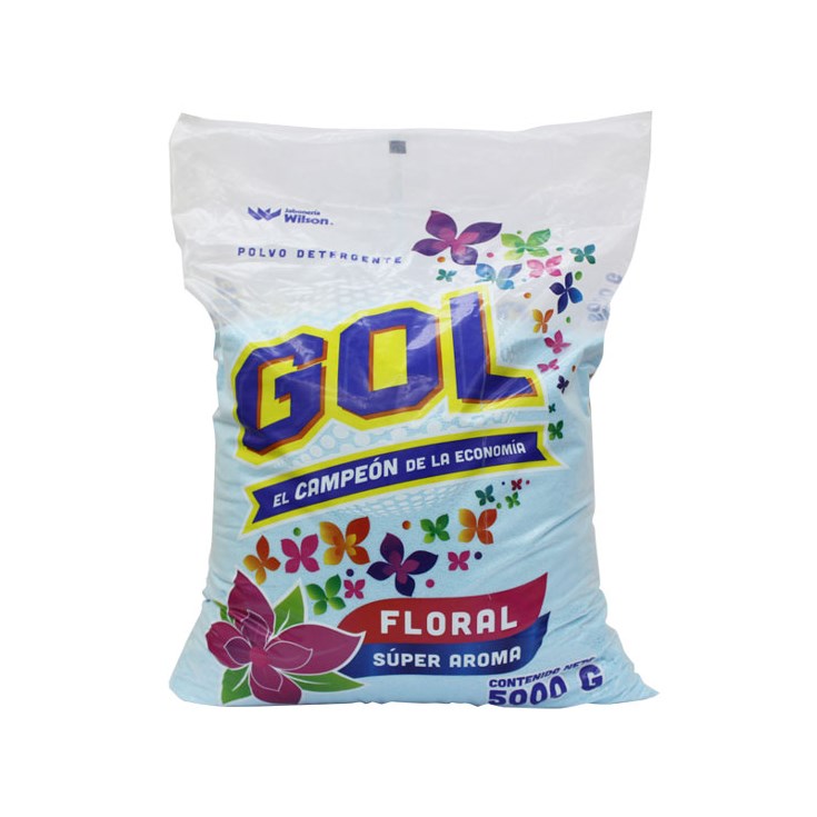 Detergente en polvo floral Gol 5kg