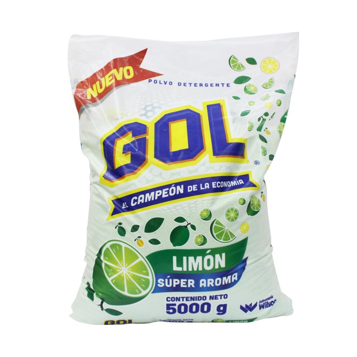 Detergente en polvo limon Gol 5kg