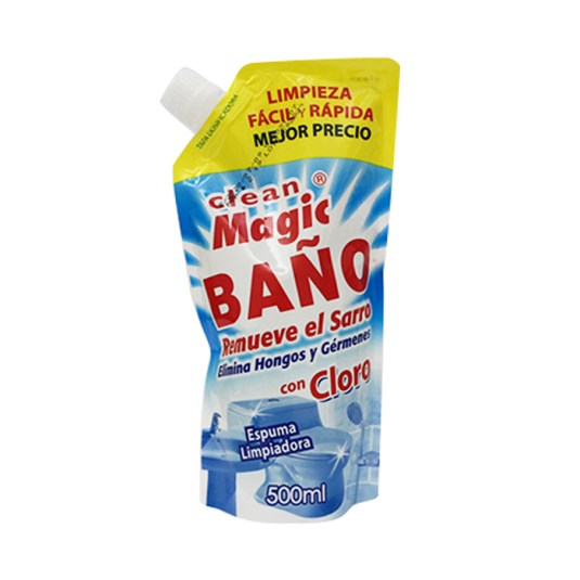 Doypack Clean Magic Baño 500 ml