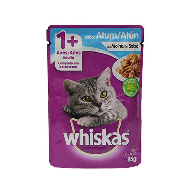 Whiskas Gatitos Sabor Atún En Salsa 85 Gr