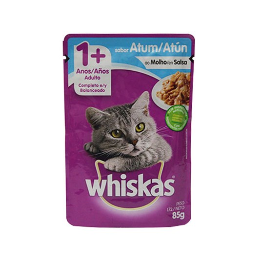 Whiskas Gatitos Sabor Atún En Salsa 85 Gr