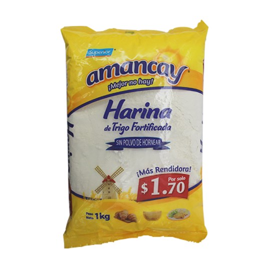 Amancay Harina Sin Polvo De Hornear 908 Gr