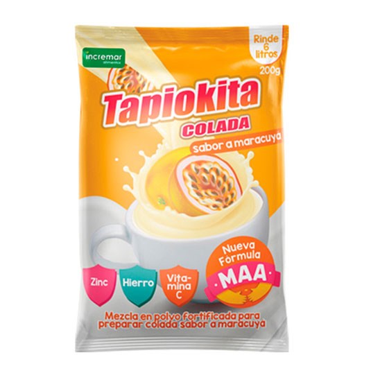 Colada Sabor a Maracuya Tapiokita 200 Gr