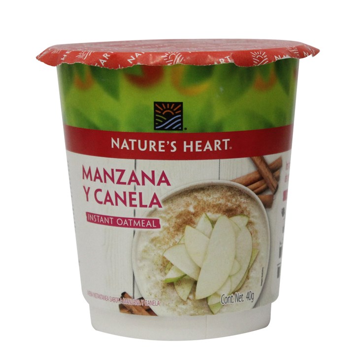 Avena Instantánea Manzana Cane Nature´S Heart