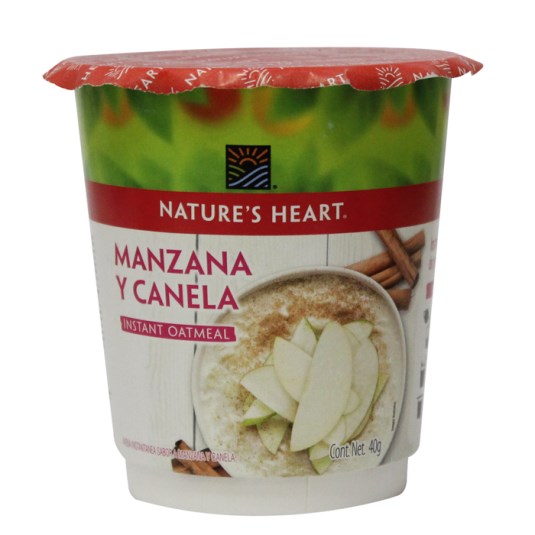 Avena Instantánea Manzana Cane Nature´S Heart