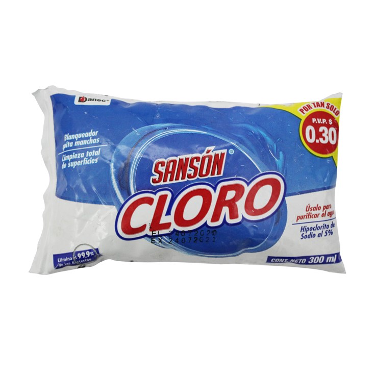 Cloro Sanson 300 ml Cloro Sanson 300 ml
