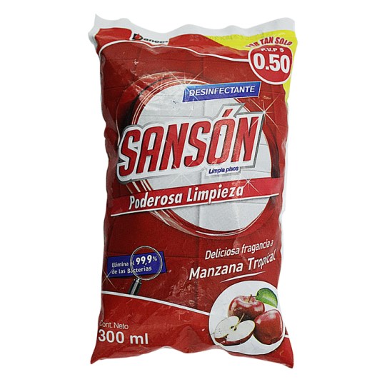 Desinfectante Sanson De Manzana Tropical 300Ml