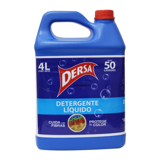 Detergente Líquido Dersa 4 Lt