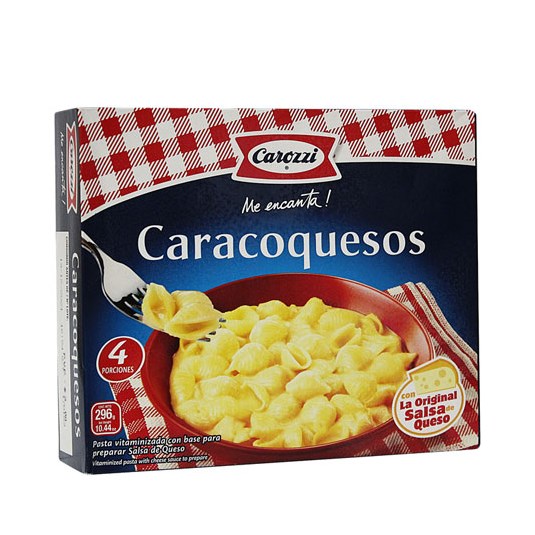 Caracoquesos Carozzi 296 Gr