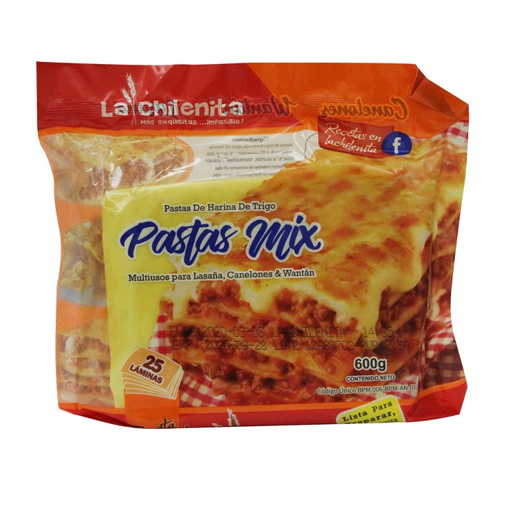 Chilenita Pasta Fresca Multiusos La Chilenita 600 gr.