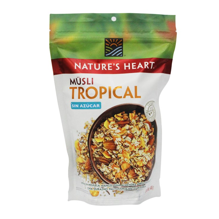 Musli Tropical Sin Azúcar Nature´s Heart 400