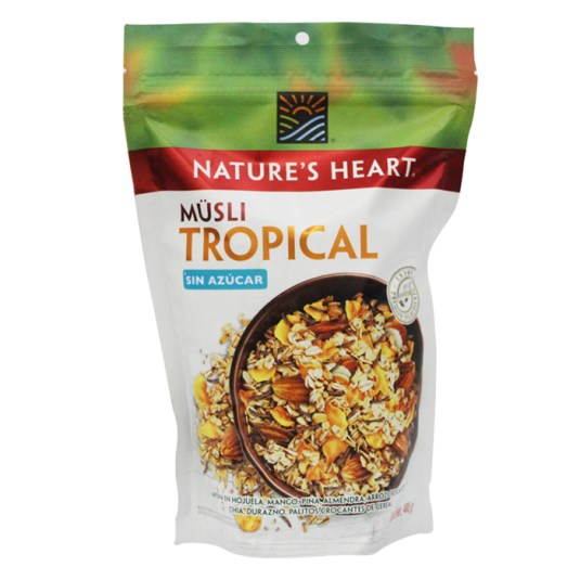 Musli Tropical Sin Azúcar Nature´s Heart 400