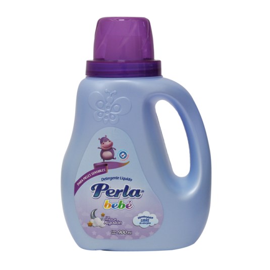 Detergente Líquido Para Bebe Perla 900 Ml