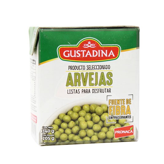 Arvejas Gustadina 340 Gr